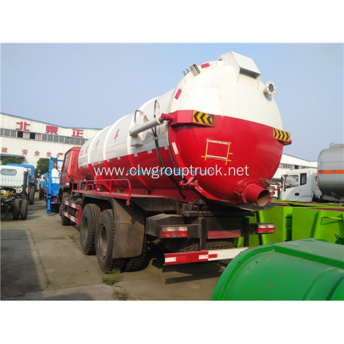 Dongfeng 16-18cbm suction tanker truck